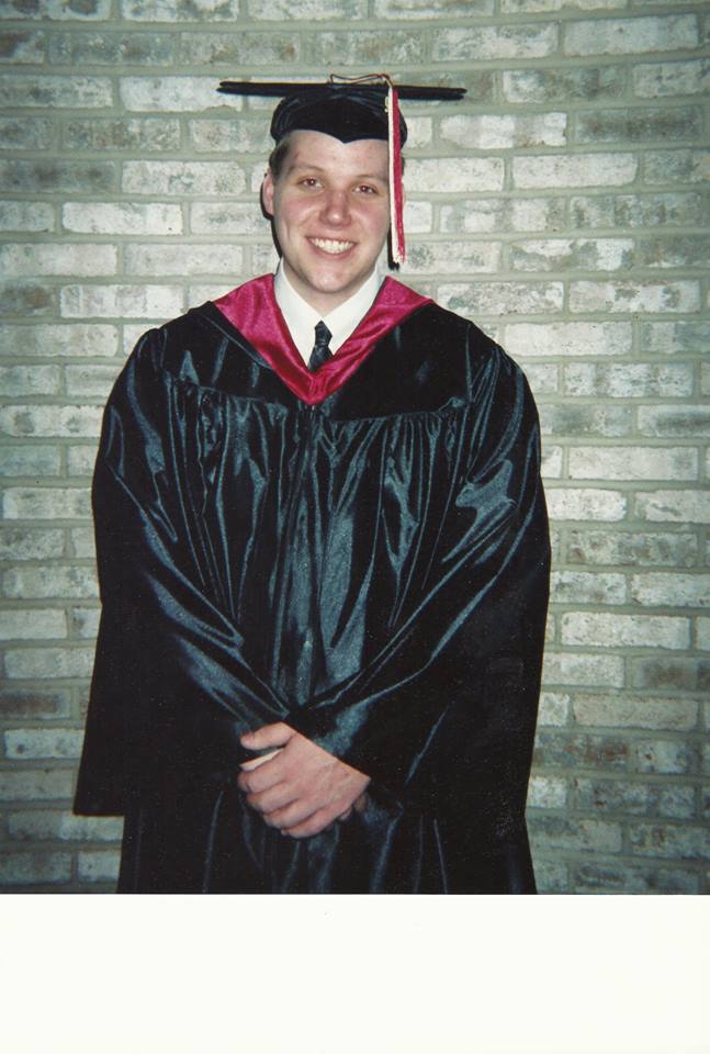 My first college graduation